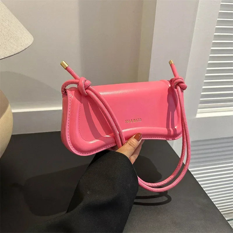 Bolsa Tiracolo Crossbody Feminina Couro Sintético