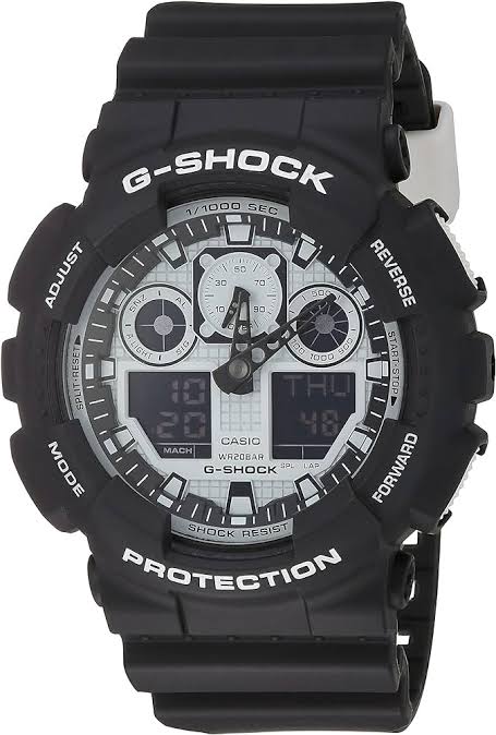 Relógio Casio G-Shock Masculino GA100BW-1A